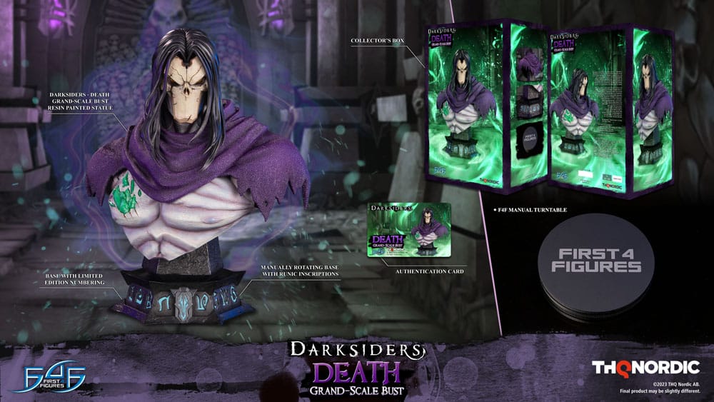 Darksiders Buste Grand Scale Death - PRECOMMANDE
