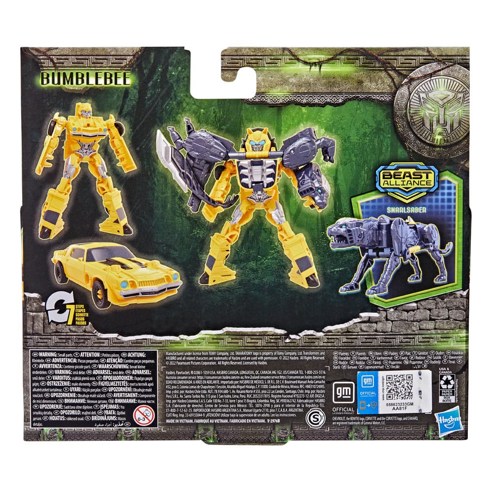 Bumblebee &amp; Snarlsabe - Beast Alliance Combiner