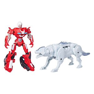 Transformers Beast Alliance Combiner Arcee y Silverfang