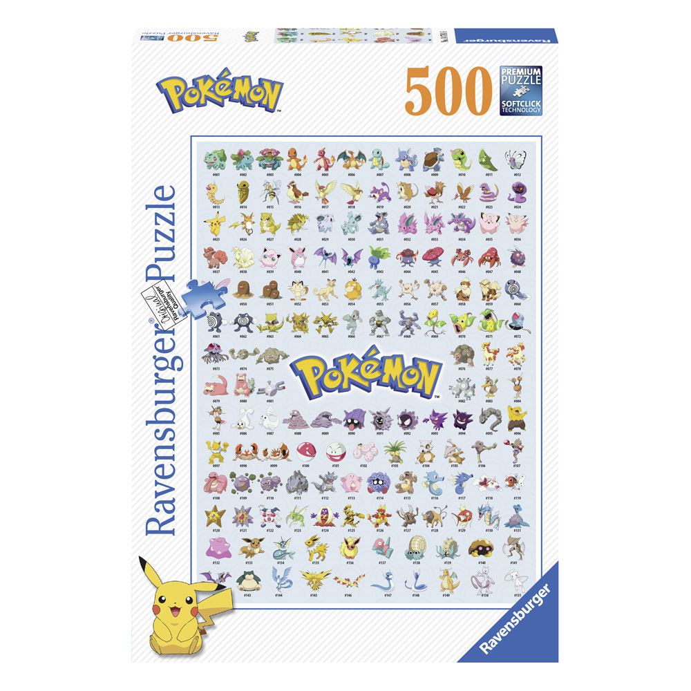 Rompecabezas Pokémon - Pokedex de primera generación 